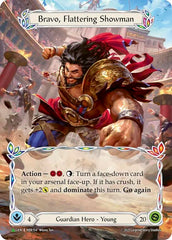 Bravo, Flattering Showman [HER154] (Promo)  Cold Foil | Good Games Modbury