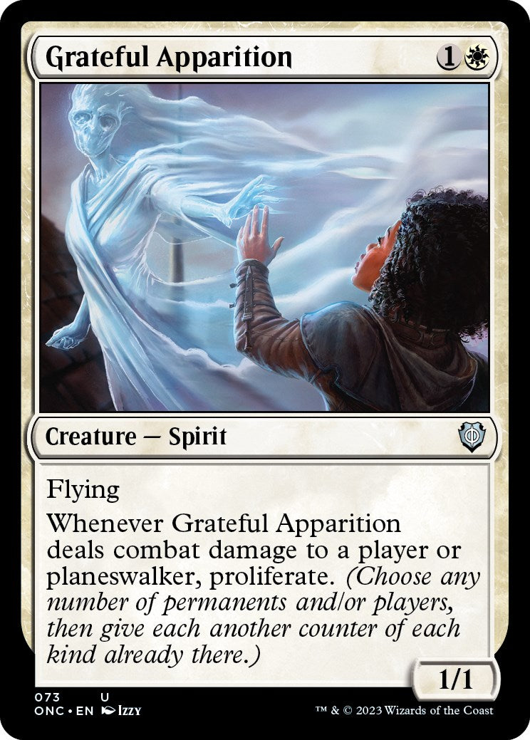 Grateful Apparition [Phyrexia: All Will Be One Commander] | Good Games Modbury