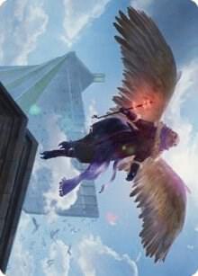 Balmor Battlemage Captain Art Card 44 81 44 (Art Series: Dominaria United)  | Good Games Modbury
