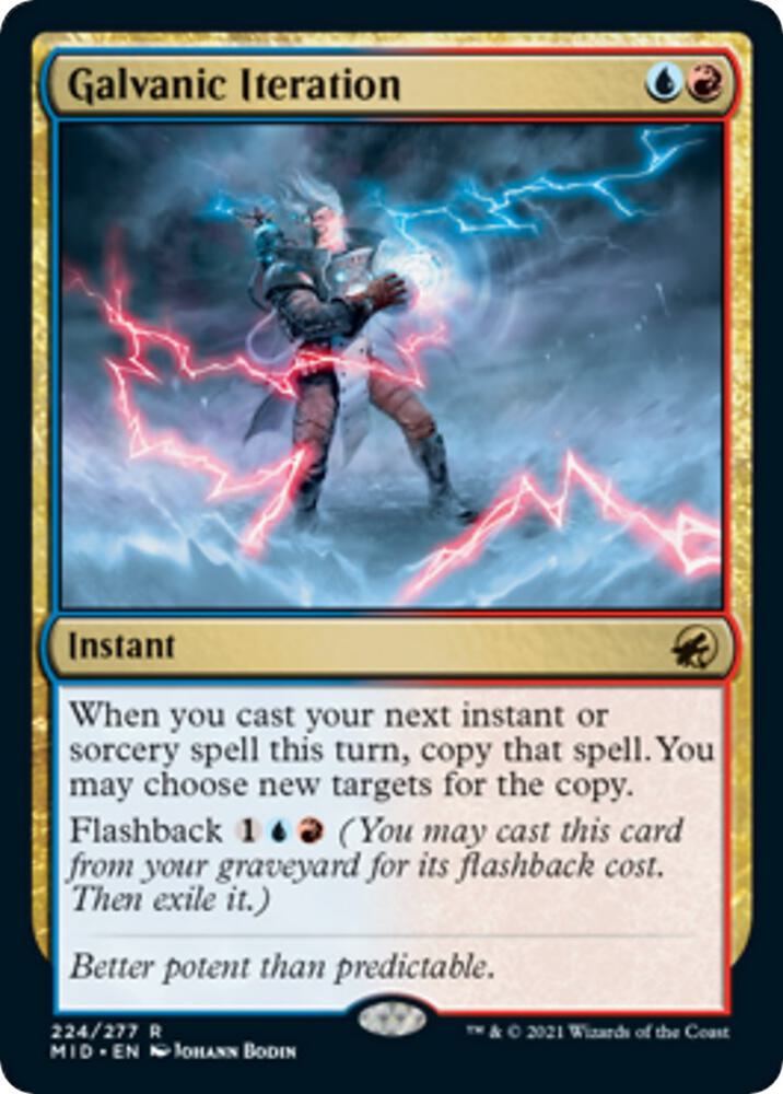 Galvanic Iteration 224 (Innistrad: Midnight Hunt)  | Good Games Modbury