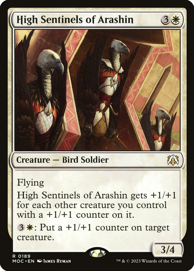 High Sentinels of Arashin 189/444 (Commander: March of the Machine)  | Good Games Modbury