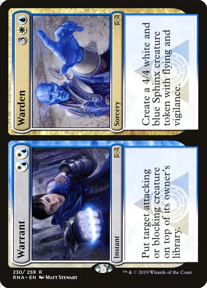 Warrant // Warden 230/259 (Ravnica Allegiance)  | Good Games Modbury