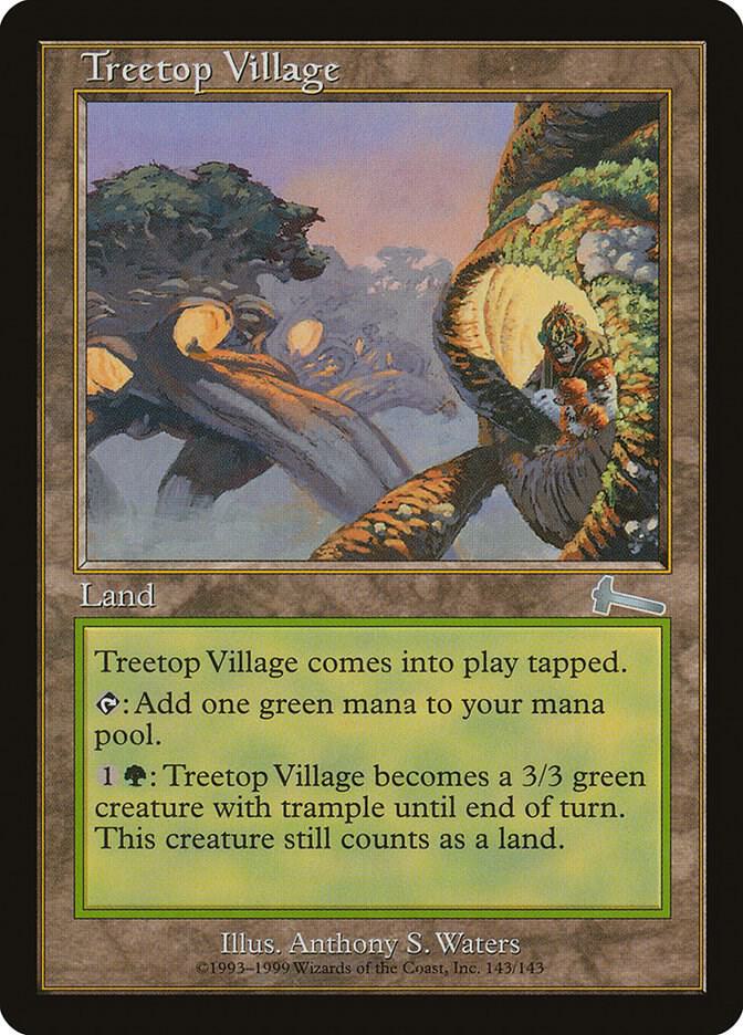 Treetop Village 143/143 (Urza's Legacy)  | Good Games Modbury