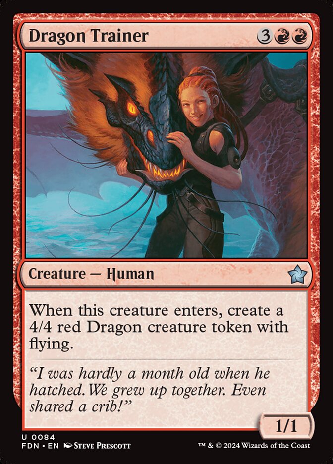 Dragon Trainer 84/291 (Foundations)  - Foil | Good Games Modbury