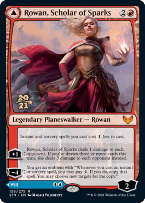 Rowan Scholar of Sparks 156s/180 (Prerelease Cards)  - Foil | Good Games Modbury