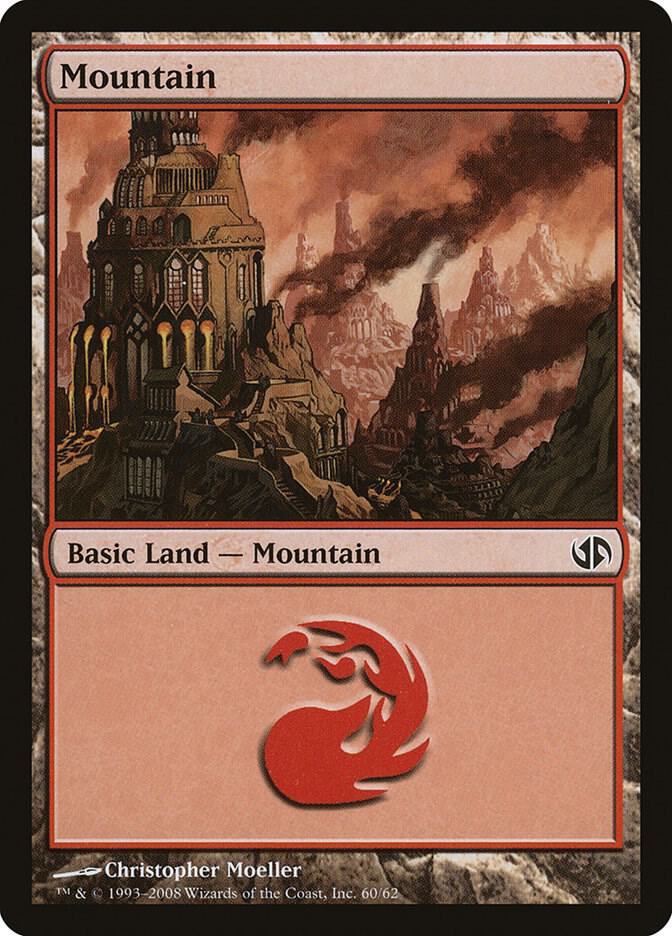 Mountain 60/62 (Duel Decks: Jace vs. Chandra)  | Good Games Modbury