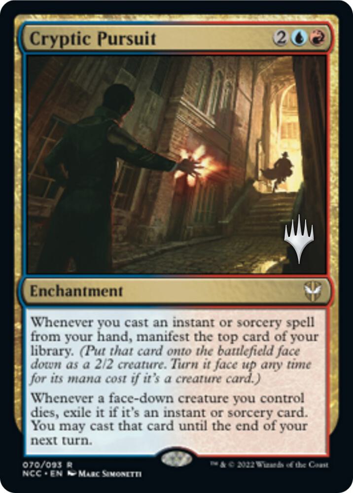 Cryptic Pursuit 70 (Promo Pack: Streets of New Capenna)  - Foil | Good Games Modbury