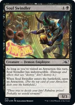 Soul Swindler Galaxy Foil 379/244 (Unfinity)  - Foil | Good Games Modbury