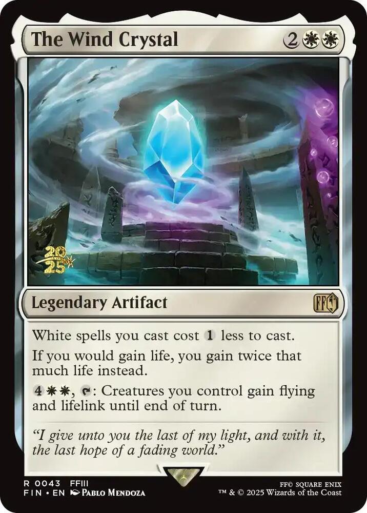 The Wind Crystal 43s/116 (Prerelease Cards)  - Foil | Good Games Modbury