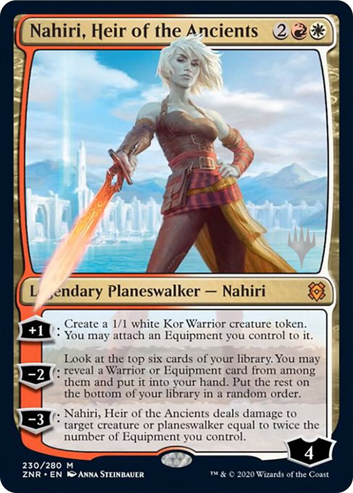 Nahiri Heir of the Ancients 230 (Promo Pack: Zendikar Rising)  - Foil | Good Games Modbury