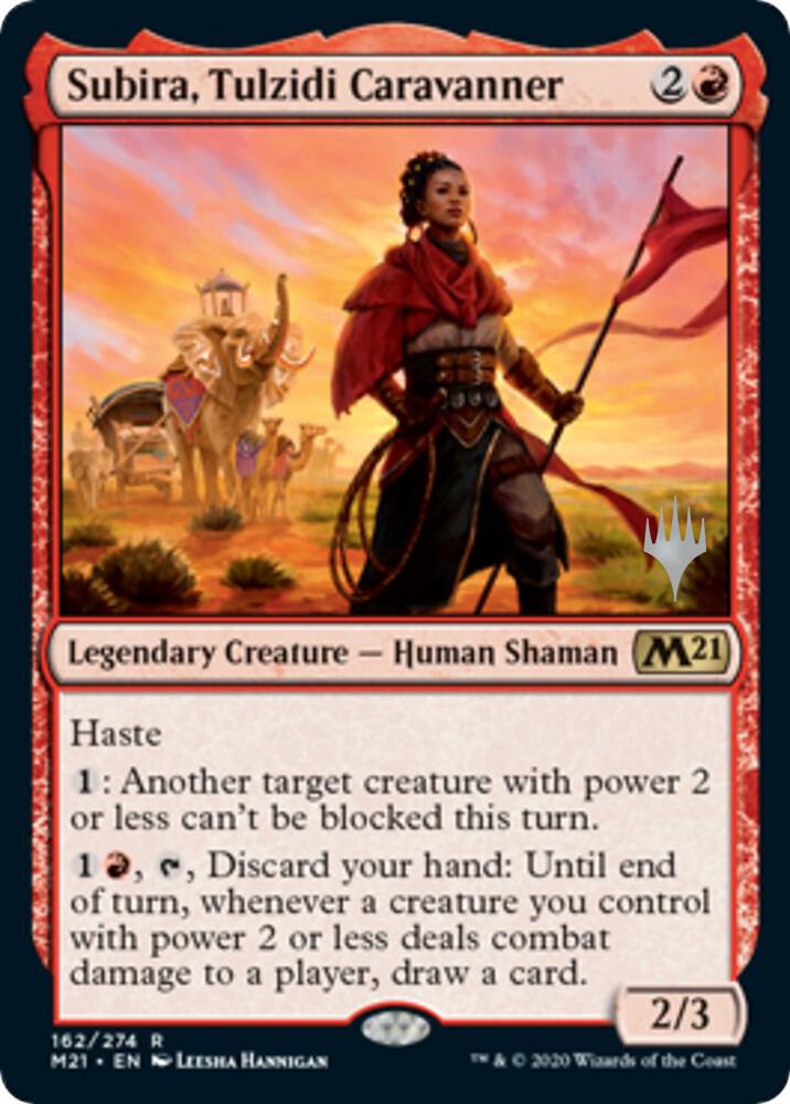 Subira Tulzidi Caravanner 162 (Promo Pack: Core Set 2021)  - Foil | Good Games Modbury