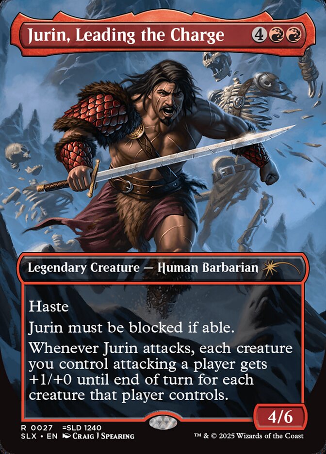 Jurin, Leading the Charge 27/32 (SLX Cards)  | Good Games Modbury