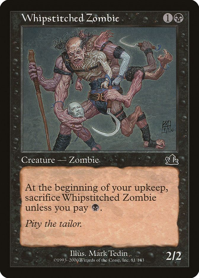 Whipstitched Zombie 81/143 (Prophecy)  - Foil | Good Games Modbury