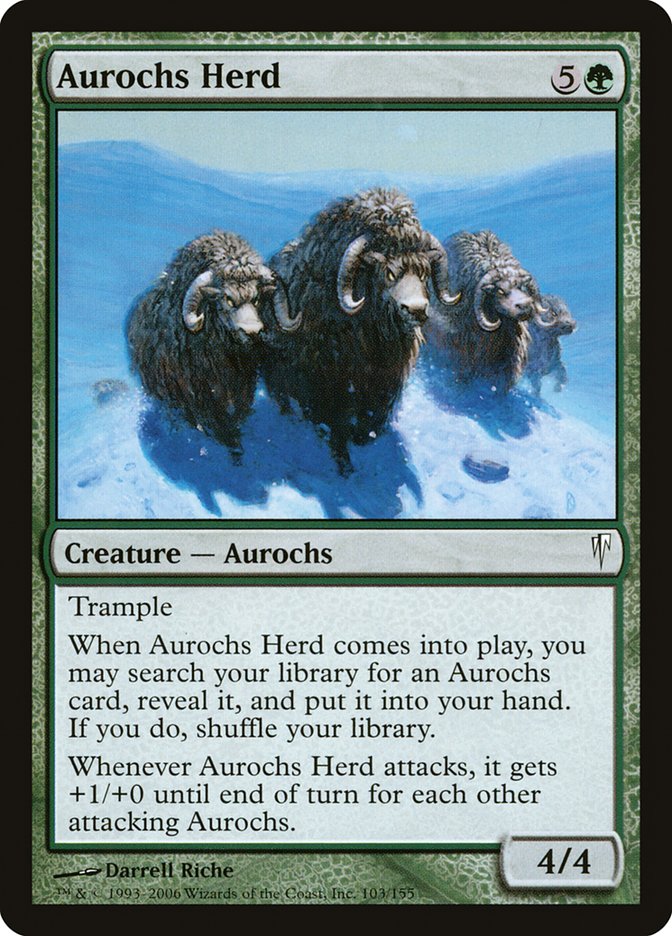 Aurochs Herd 103/155 (Coldsnap)  | Good Games Modbury