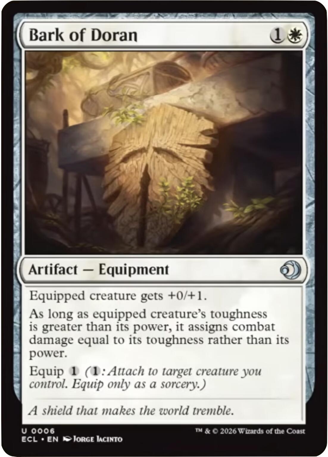 Bark of Doran [Lorwyn Eclipsed] | Good Games Modbury