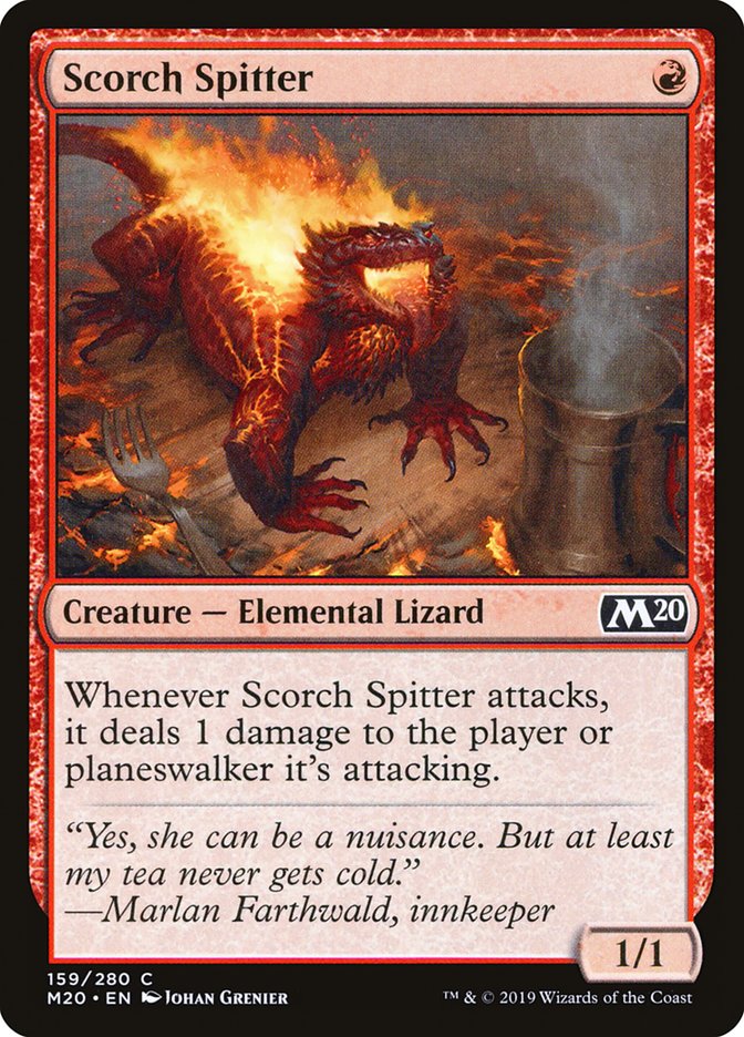 Scorch Spitter [Core Set 2020] | Good Games Modbury