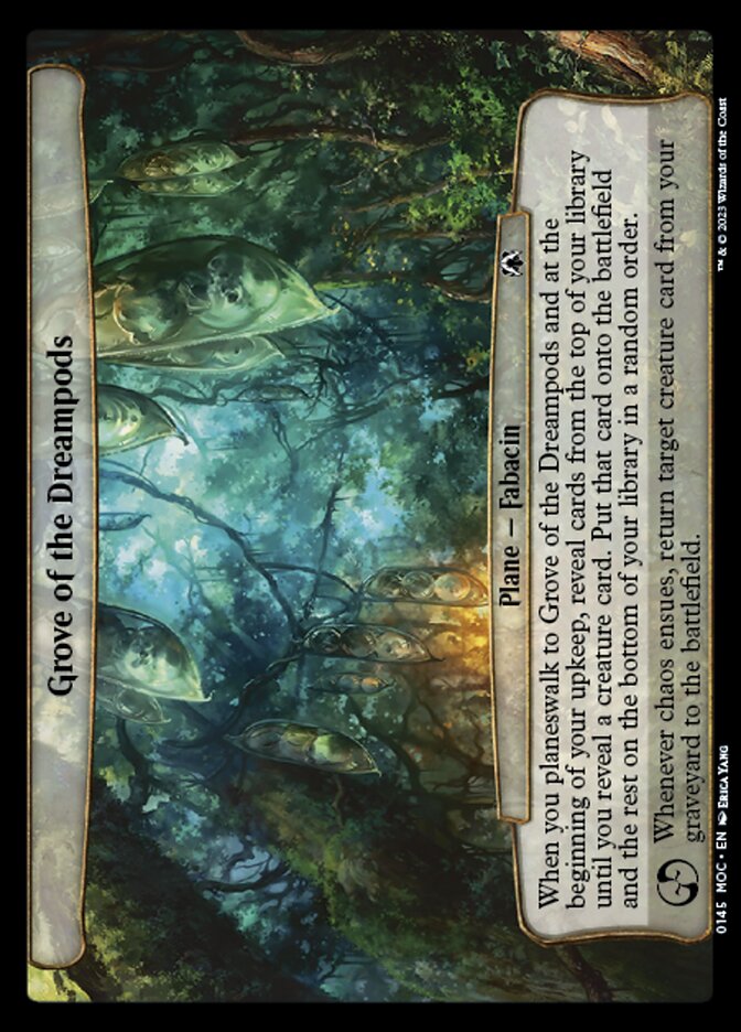 Grove of the Dreampods 145/79 (Planechase: March of the Machine)  | Good Games Modbury