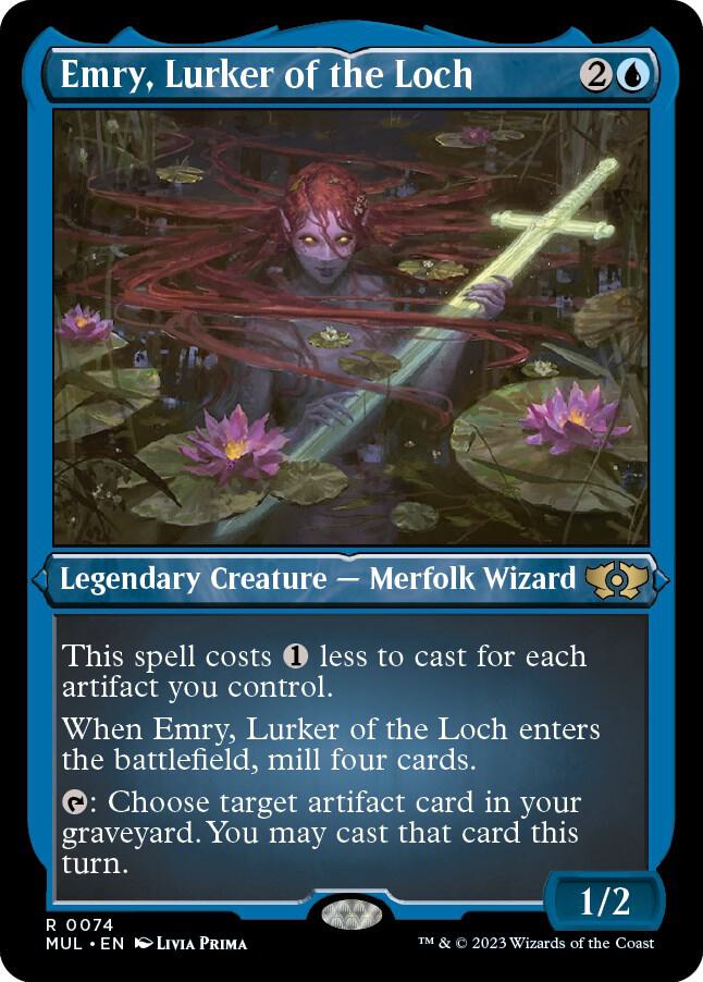Emry, Lurker of the Loch 74/65 (March of the Machine: Multiverse Legends)  - Etched Foil | Good Games Modbury
