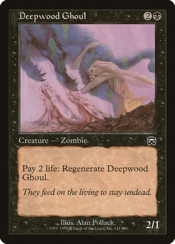 Deepwood Ghoul [Mercadian Masques] | Good Games Modbury
