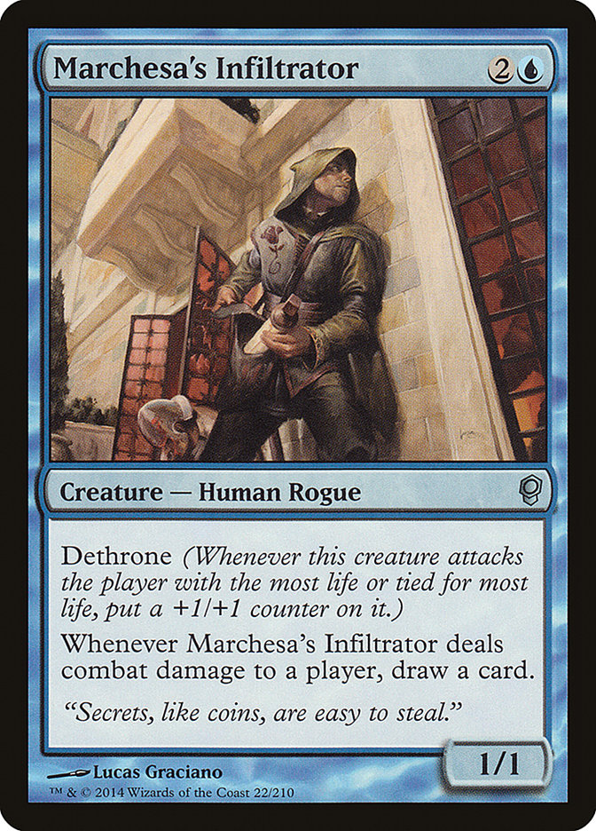 Marchesa's Infiltrator 22/210 (Conspiracy)  | Good Games Modbury