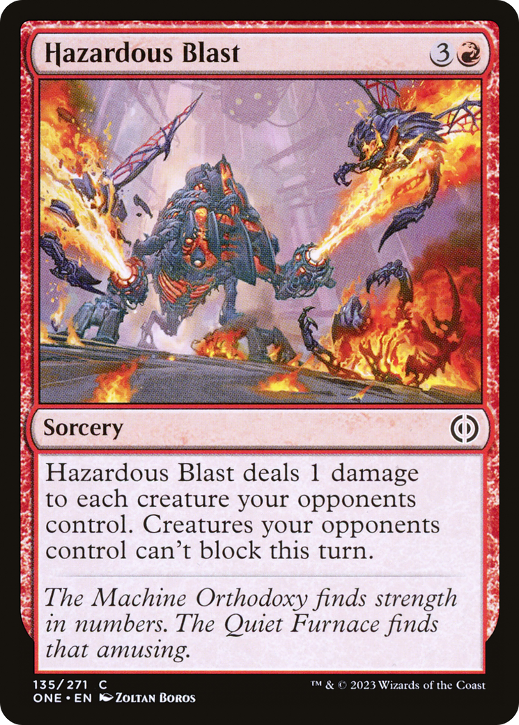 Hazardous Blast [Phyrexia: All Will Be One] | Good Games Modbury