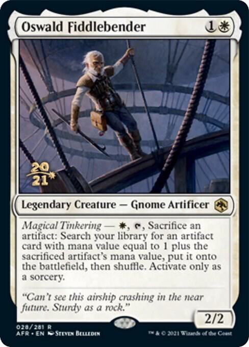 Oswald Fiddlebender 28s/241 (Prerelease Cards)  - Foil | Good Games Modbury