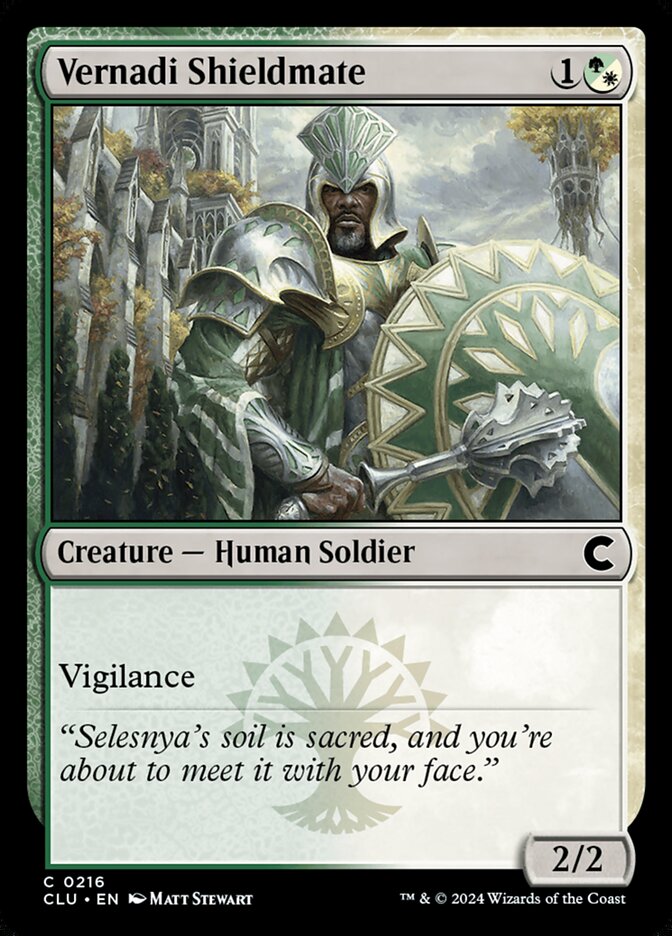 Vernadi Shieldmate 216/284 (Ravnica: Clue Edition)  | Good Games Modbury