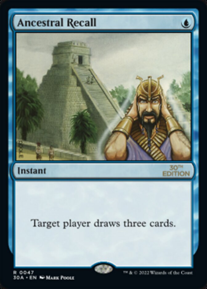 Ancestral Recall [30th Anniversary Edition] | Good Games Modbury
