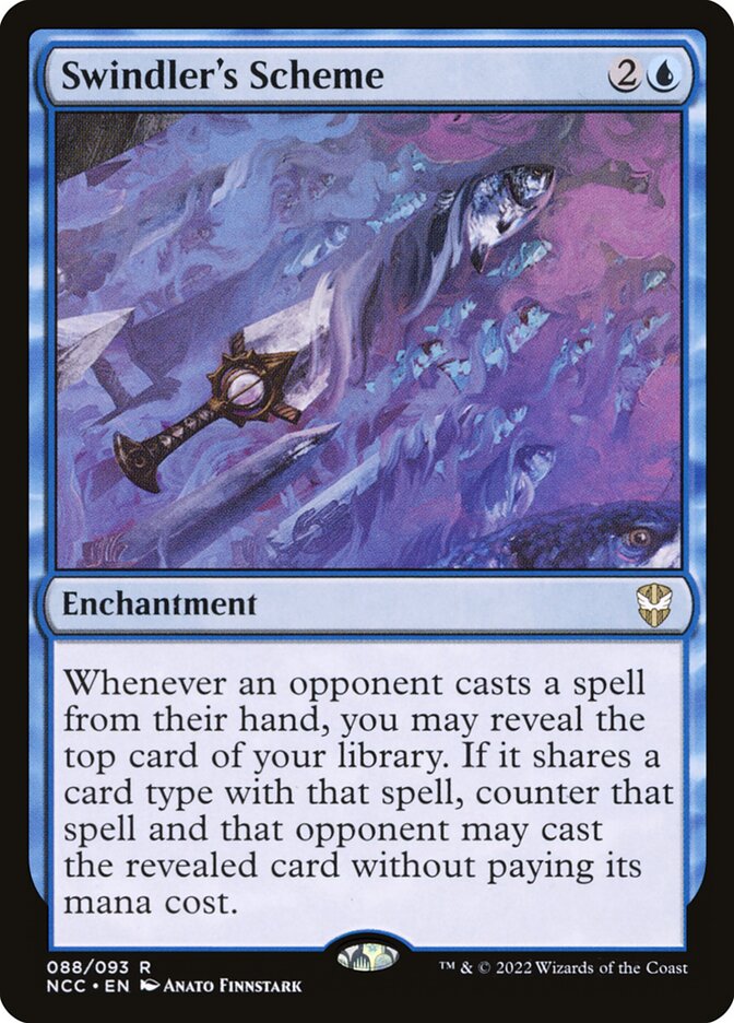 Swindler's Scheme 88 (Commander: Streets of New Capenna)  - Foil | Good Games Modbury