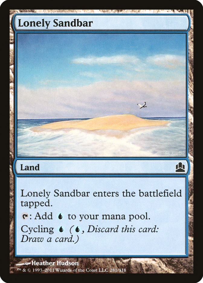 Lonely Sandbar [Commander 2011] | Good Games Modbury