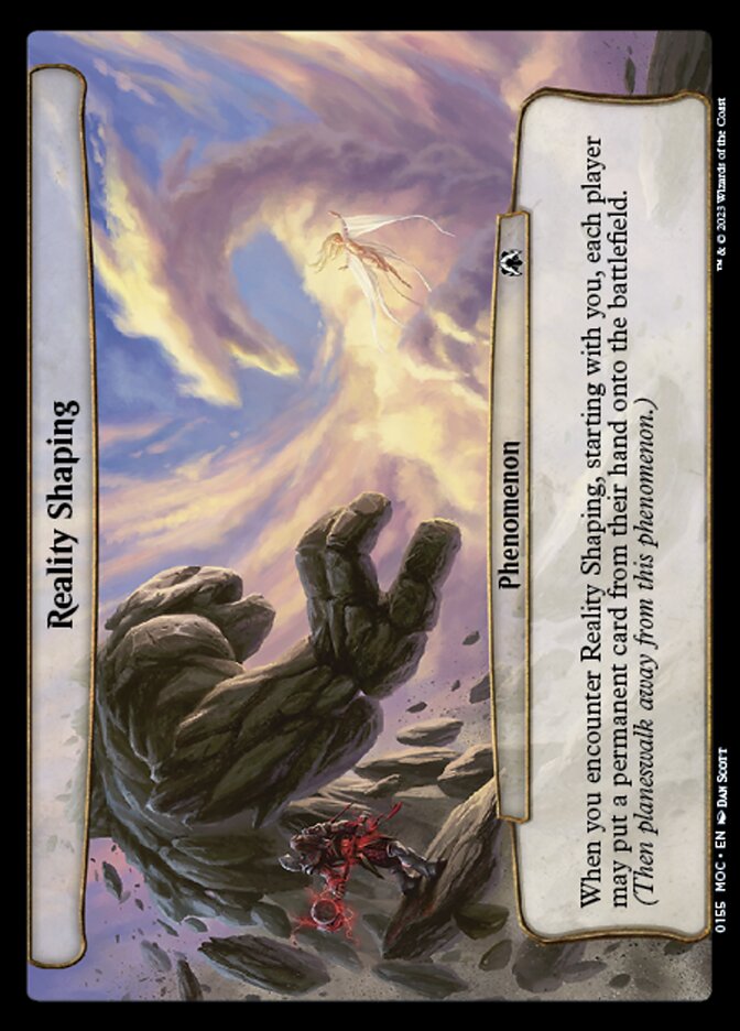 Reality Shaping 155/79 (Planechase: March of the Machine)  | Good Games Modbury