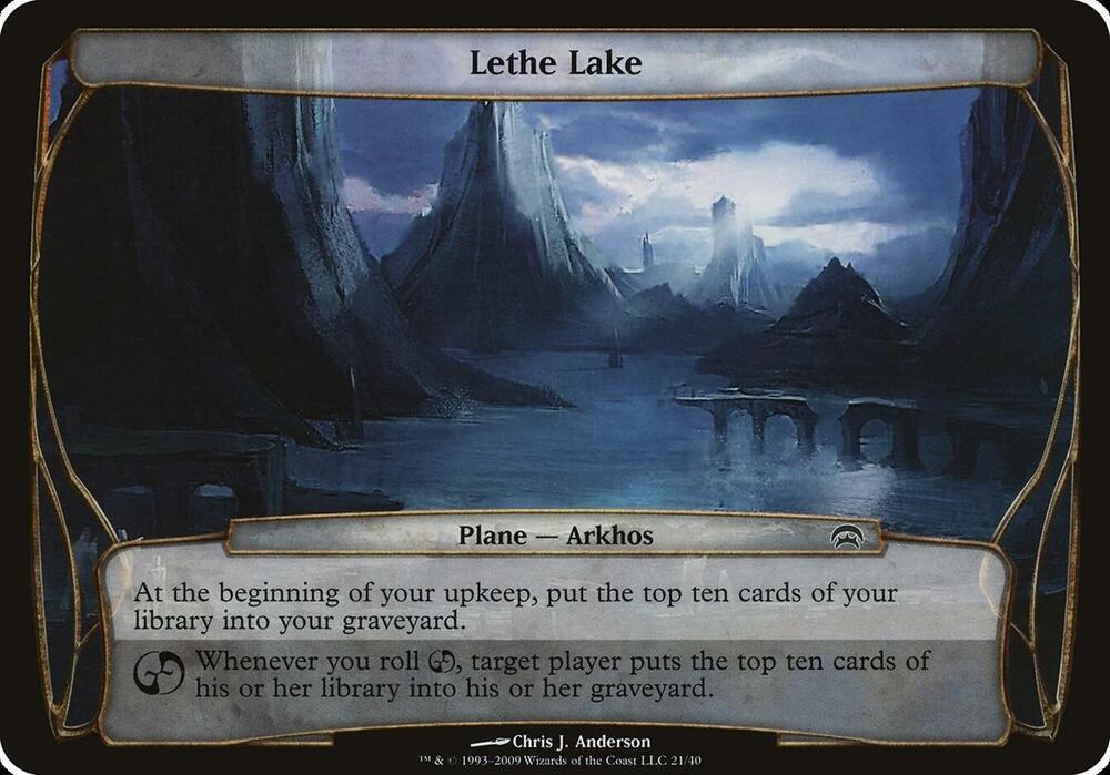 Lethe Lake Planechase 21/40 (Oversize Cards)  | Good Games Modbury