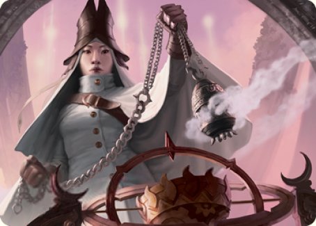 Celestus Sanctifier Art Card [Innistrad: Midnight Hunt Art Series] | Good Games Modbury