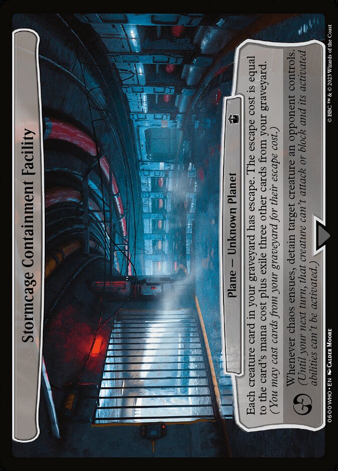 Stormcage Containment Facility 600/331 (Planechase: Universes Beyond: Doctor Who)  | Good Games Modbury