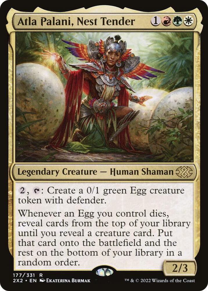 Atla Palani Nest Tender 177 (Double Masters 2022)  - Foil | Good Games Modbury