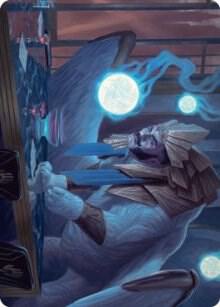 Tivit Seller of Secrets Art Card 47 (Art Series: Streets of New Capenna)  | Good Games Modbury