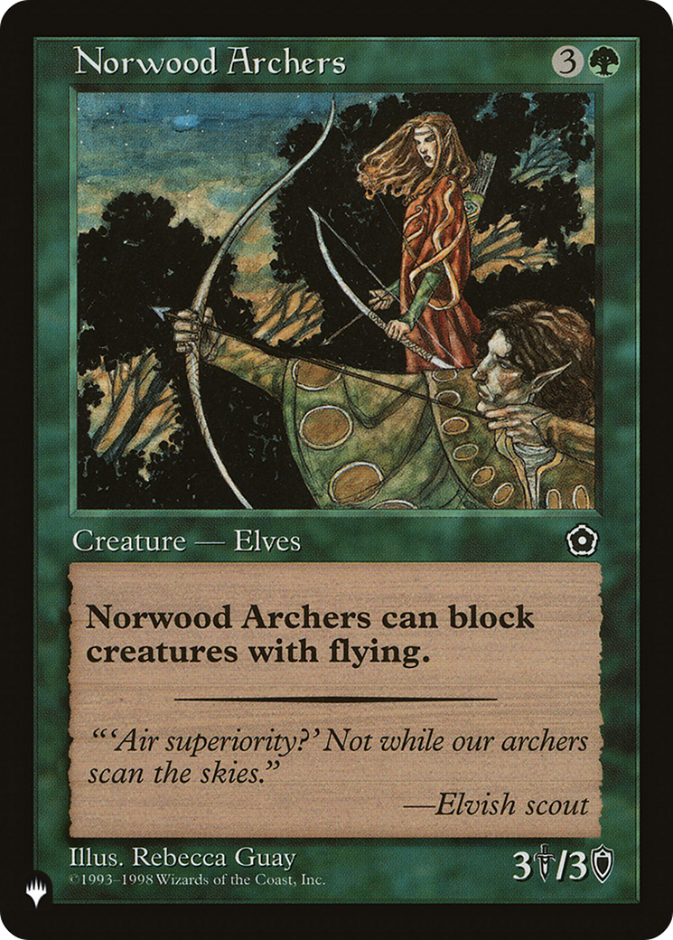 Norwood Archers [The List Reprints] | Good Games Modbury