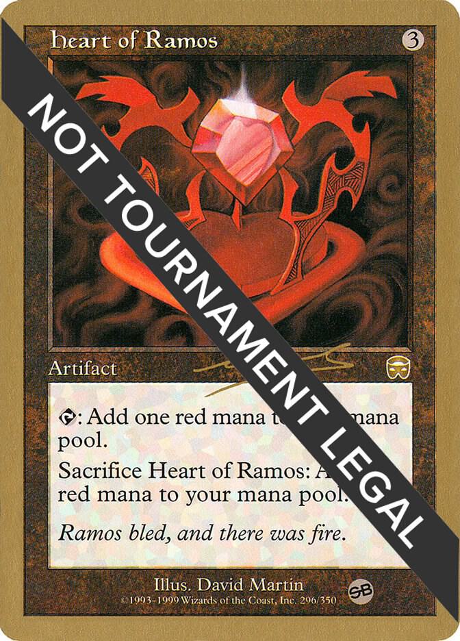 Heart of Ramos 2000 Nicolas Labarre MMQ SB nl296sb/117 (World Championship Decks)  | Good Games Modbury