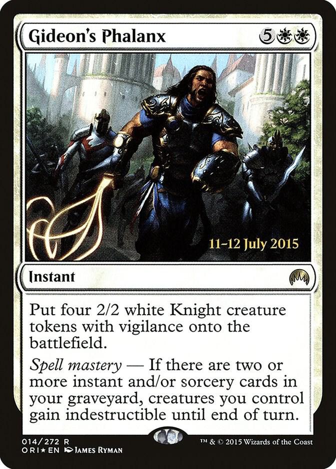 Gideons Phalanx 14s/54 (Prerelease Cards)  - Foil | Good Games Modbury