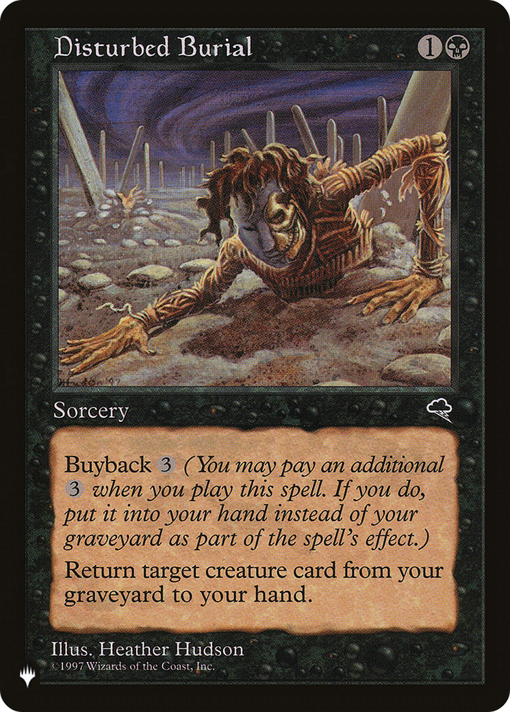 Disturbed Burial [The List Reprints] | Good Games Modbury