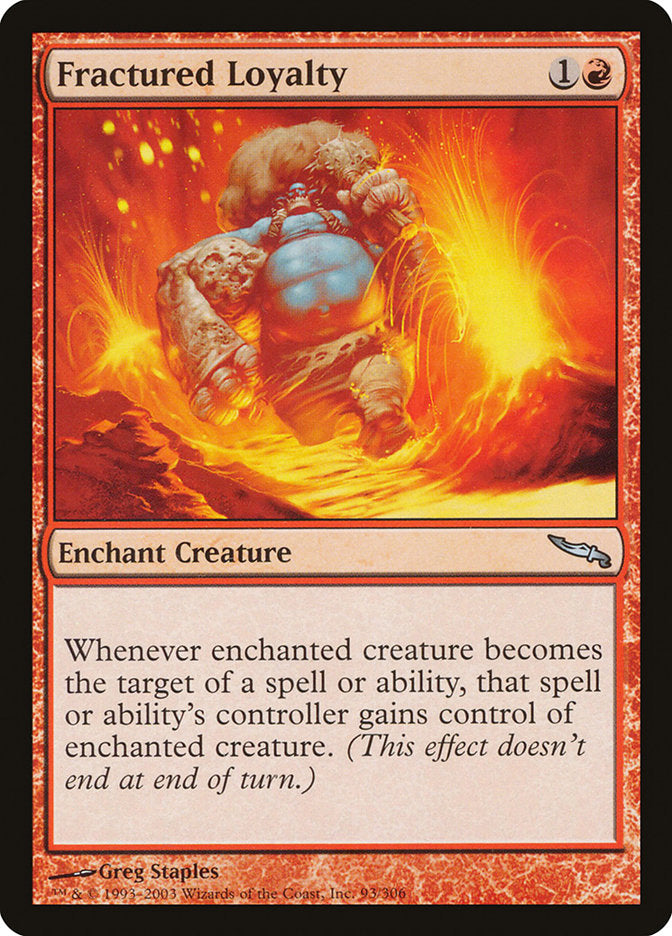 Fractured Loyalty 93/306 (Mirrodin)  - Foil | Good Games Modbury