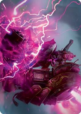 Voltage Surge Art Card 15 (Art Series: Kamigawa: Neon Dynasty)  | Good Games Modbury