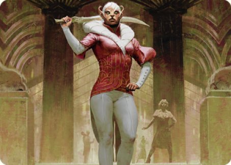 Mage's Attendant Art Card [Streets of New Capenna Art Series] | Good Games Modbury