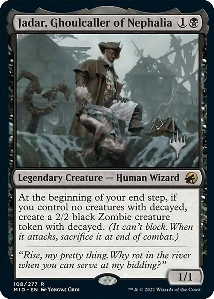 Jadar Ghoulcaller of Nephalia 108 (Promo Pack: Innistrad: Midnight Hunt)  | Good Games Modbury