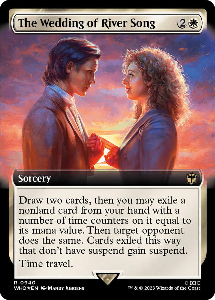 The Wedding of River Song (Extended Art) (Surge Foil) [Doctor Who] | Good Games Modbury