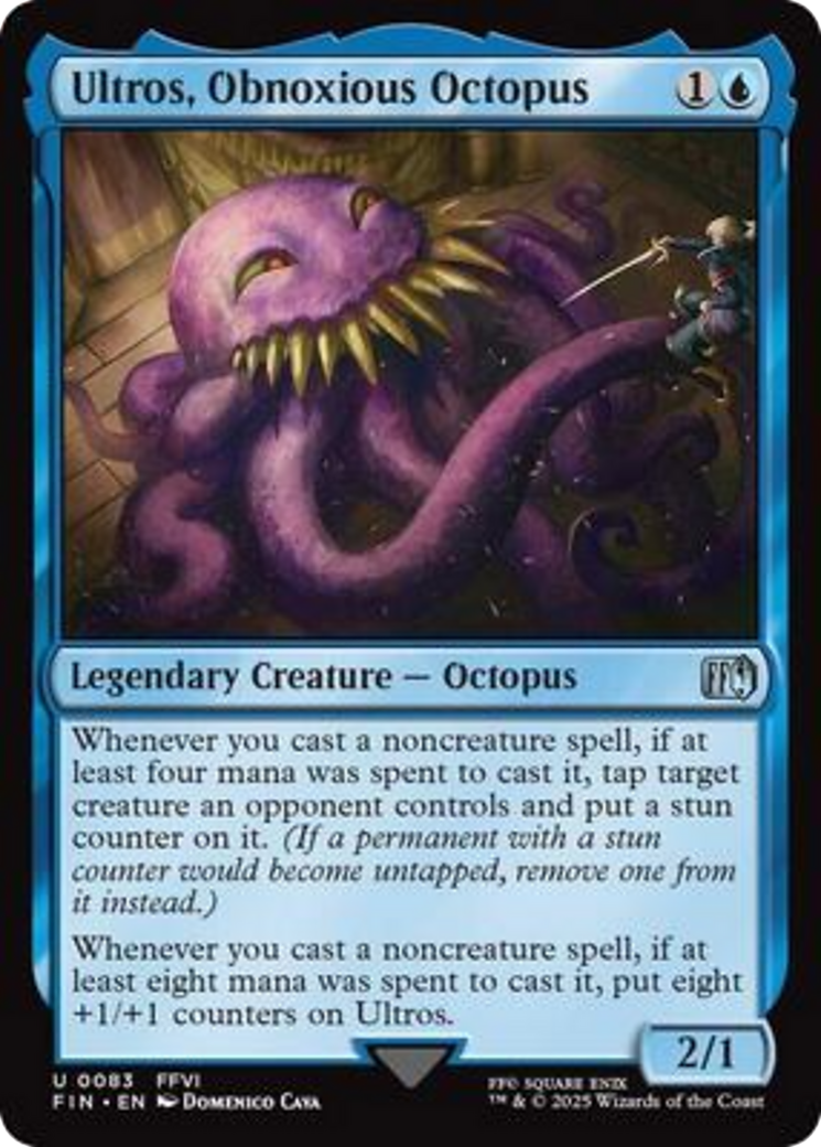 Ultros, Obnoxious Octopus [FINAL FANTASY] | Good Games Modbury