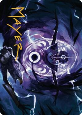 Ronas Vortex Art Card Gold Stamped Signature 16 (Art Series: Dominaria United)  | Good Games Modbury