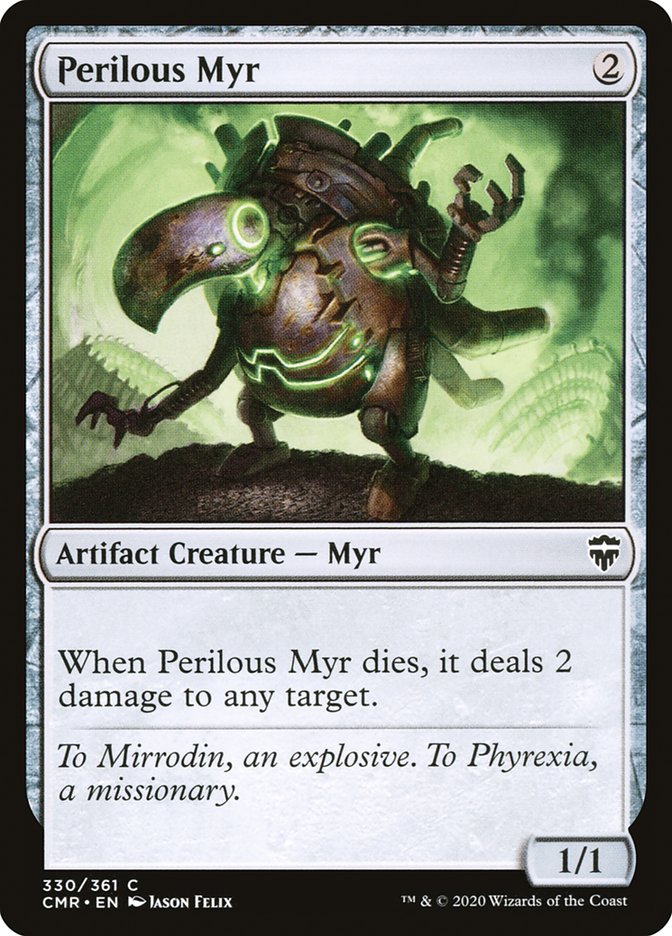 Perilous Myr [Commander Legends] | Good Games Modbury