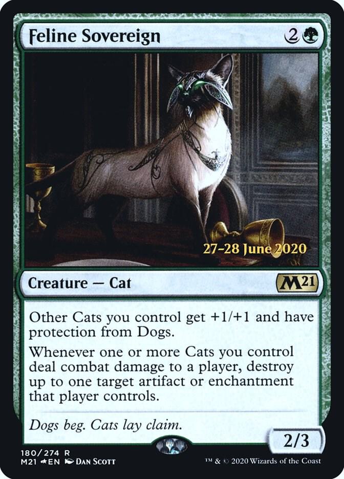 Feline Sovereign 180s/137 (Prerelease Cards)  - Foil | Good Games Modbury