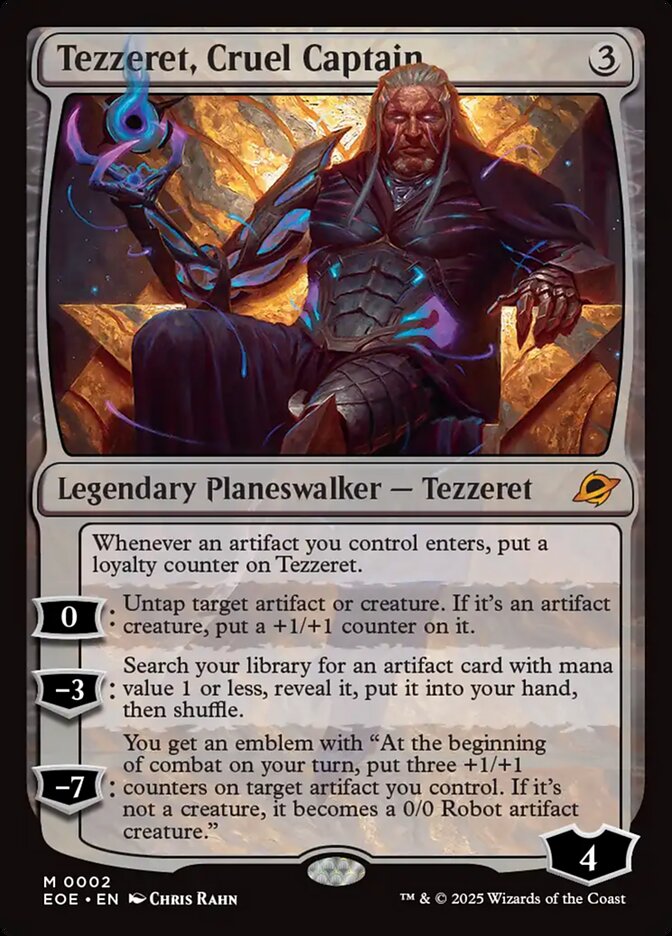Tezzeret, Cruel Captain 2 (Edge of Eternities)  | Good Games Modbury